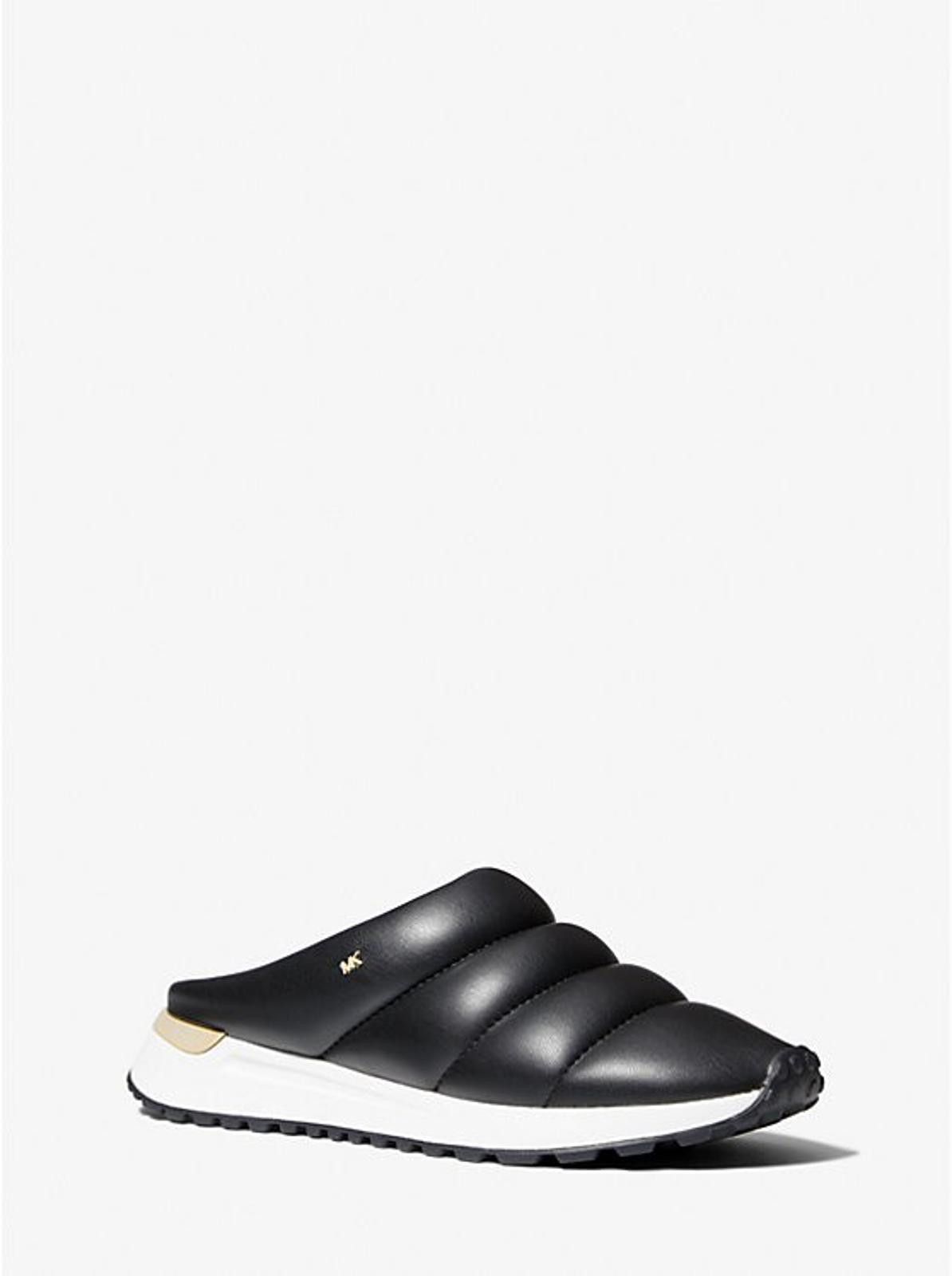 Michael Kors Michael Kors Womens Epic Slip On Mule Sneakers Nappa Quilted Size US 10 / IT 40 - 5 Thumbnail
