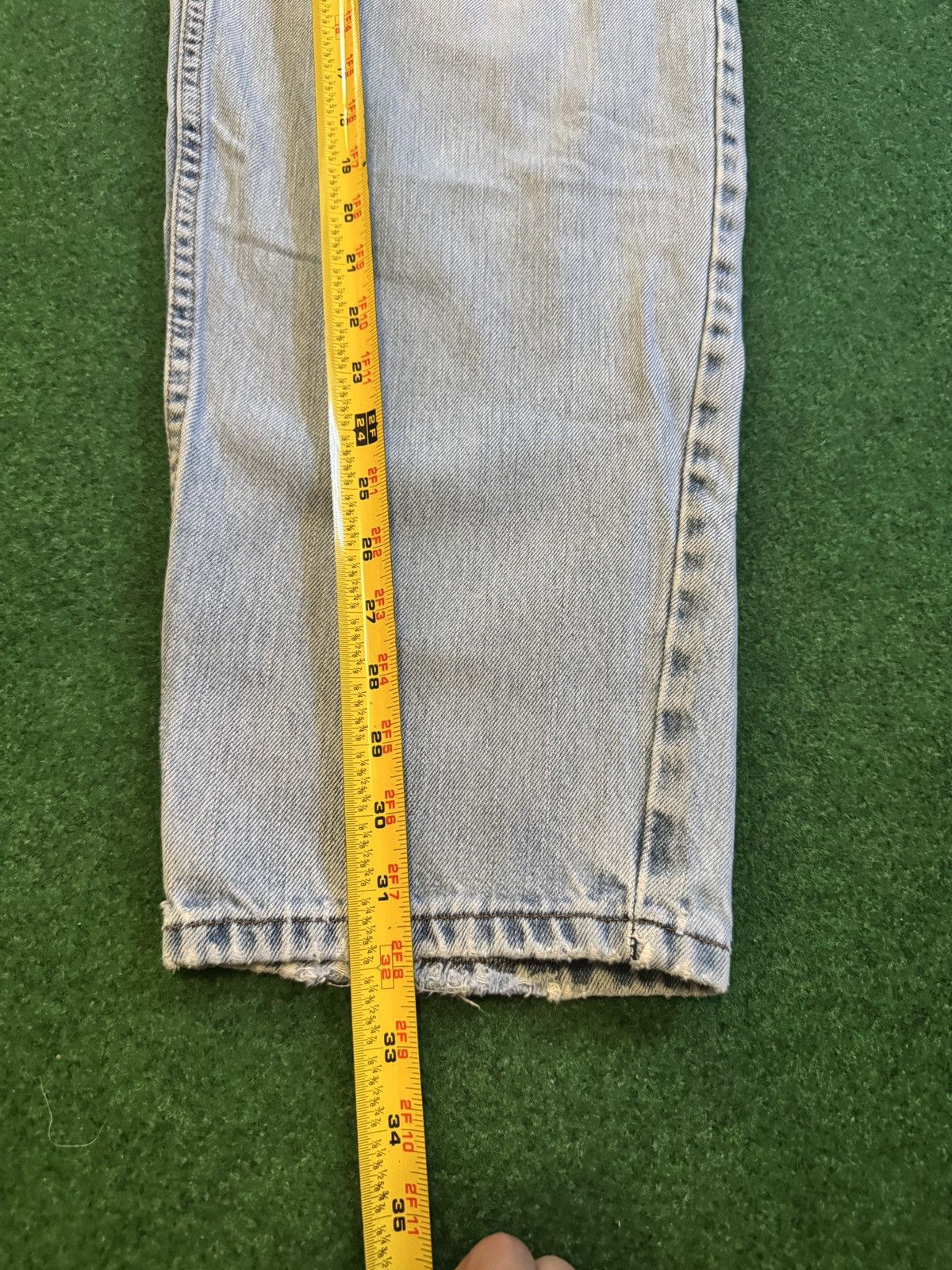 Levi's Vintage Clothing Y2K Levi’s 560 Loose Baggy Grunge Distressed Skater Jeans Size US 34 / EU 50 - 6 Thumbnail