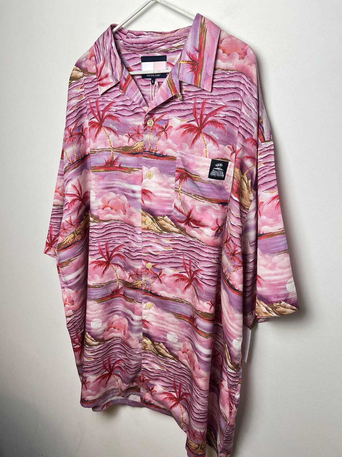 Martine Rose MARTINE ROSE OVERSIZED ASF SHORT SLEEVE HAWAII SHIRT Size US L / EU 52-54 / 3 - 5 Thumbnail