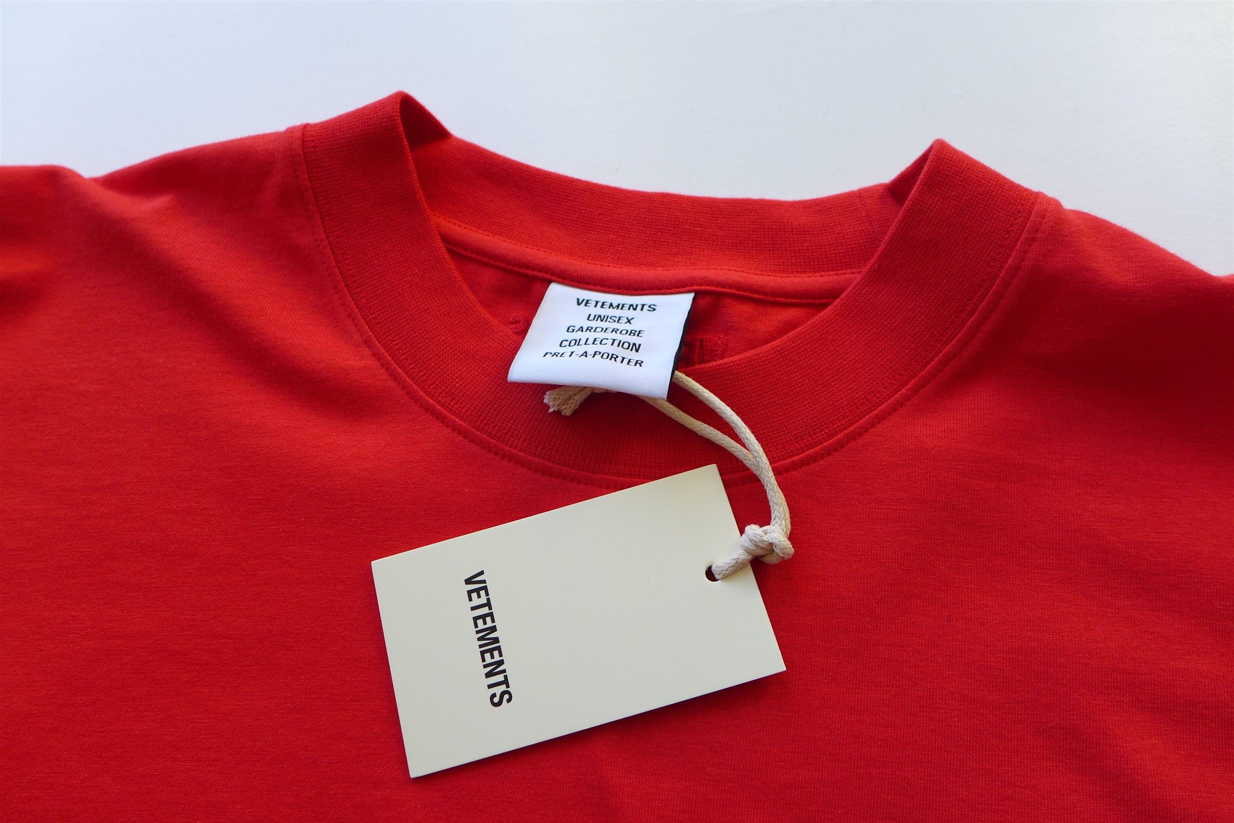 Vetements Vetements Oversized OnlyVetements Red T-Shirt Size US XS / EU 42 / 0 - 3 Thumbnail