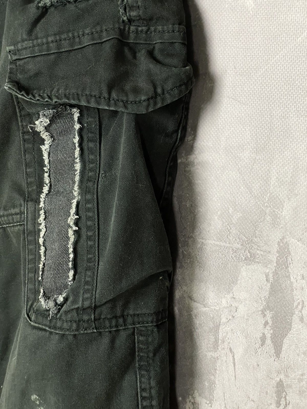Japanese Brand Vintage Cargo Pant Patchwork y2k affliction Style Size US 29 - 6 Thumbnail