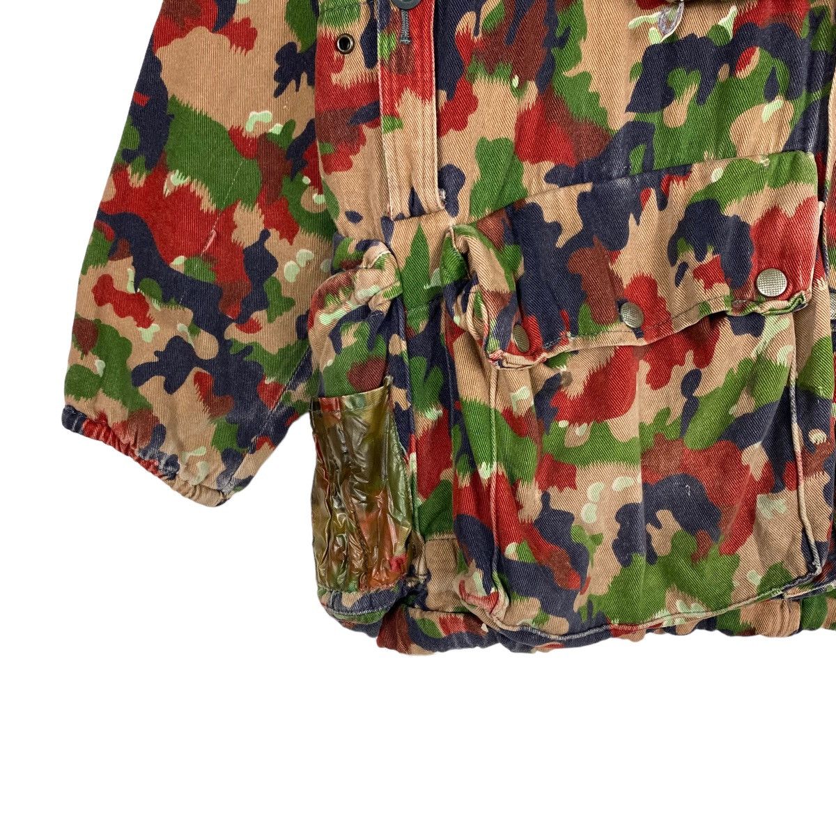Army Of Me VINTAGE SWISS ARMY COMBAT HEAVYWEIGHT JACKET M83 ALPENFLAGE Size US XL / EU 56 / 4 - 9 Thumbnail