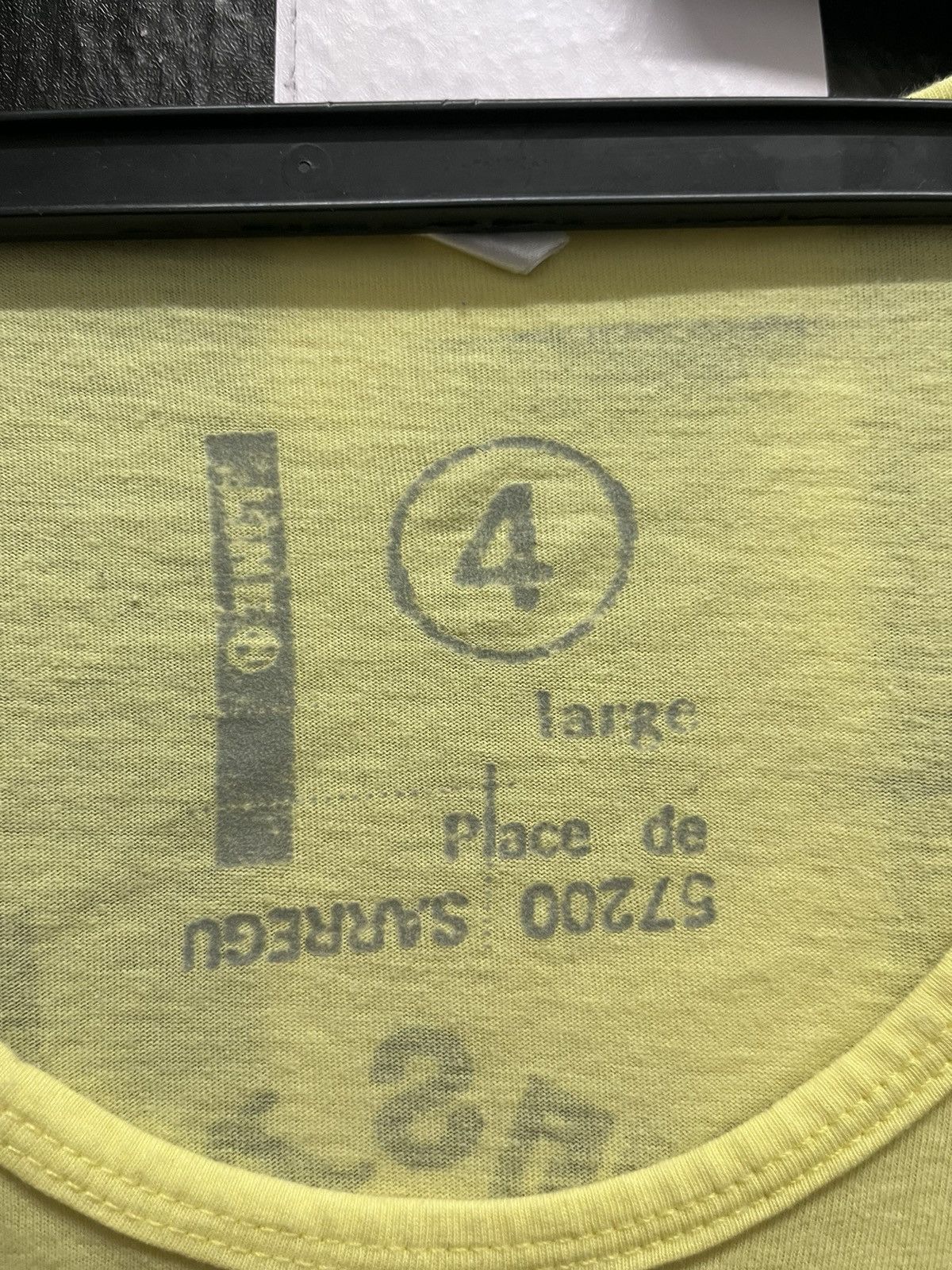Designer Disappear line longsleeve tshirt Size US M / EU 48-50 / 2 - 3 Thumbnail
