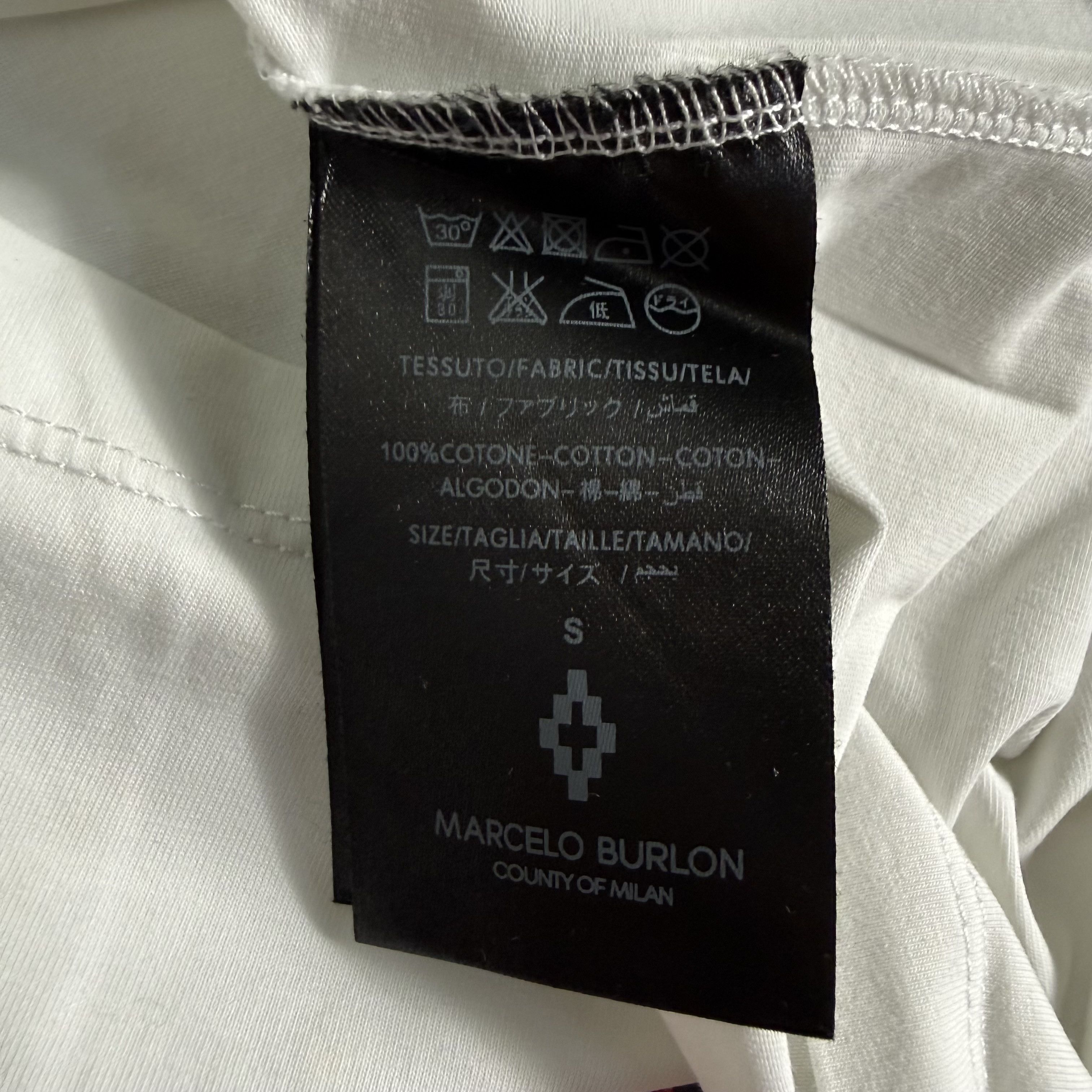 Marcelo Burlon 🔥RARE🔥Marcelo Burlón Country of Milan Wing Spellout Shirt Size US S / EU 44-46 / 1 - 8 Thumbnail