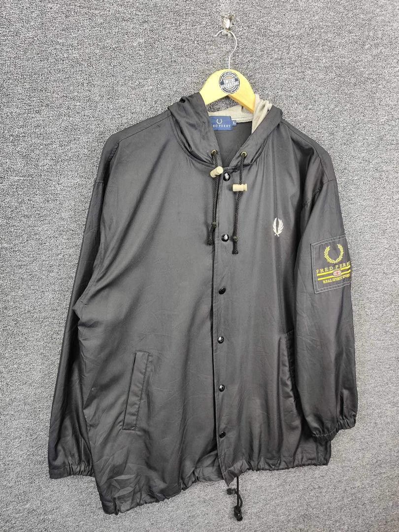 Fred Perry Vintage Fred Perry Zipper Coach Light Jacket Size US L / EU 52-54 / 3 - 5 Thumbnail