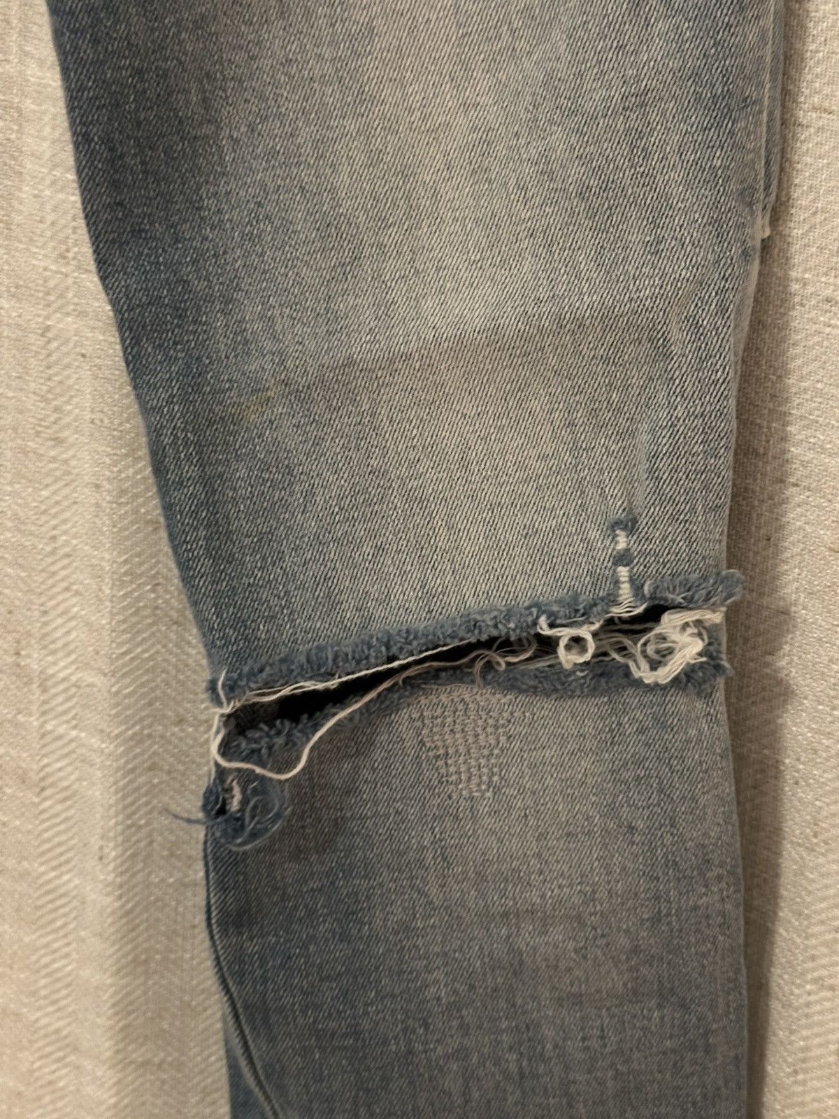 Ksubi Ksubi Chitch Punk Blue Trashed 098 Denim Size US 30 / EU 46 - 3 Thumbnail
