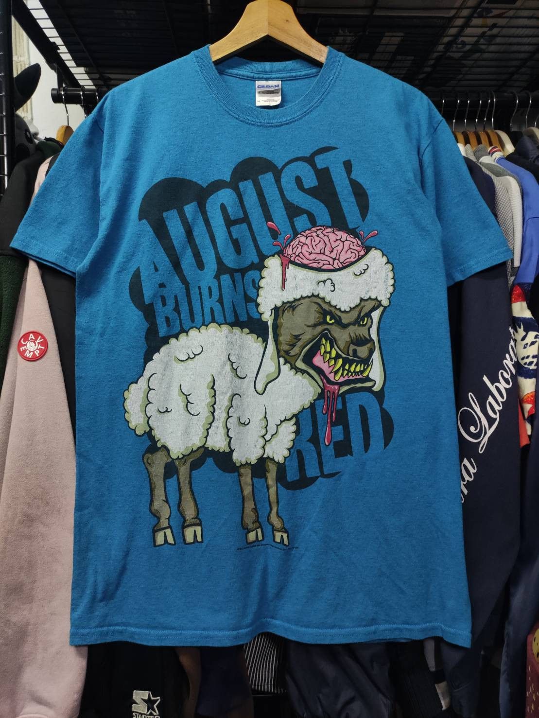 Band Tees Vtg August Burns Red Band " Wolf In Sheep " Art T-Shirt Size US M / EU 48-50 / 2 - 2 Thumbnail
