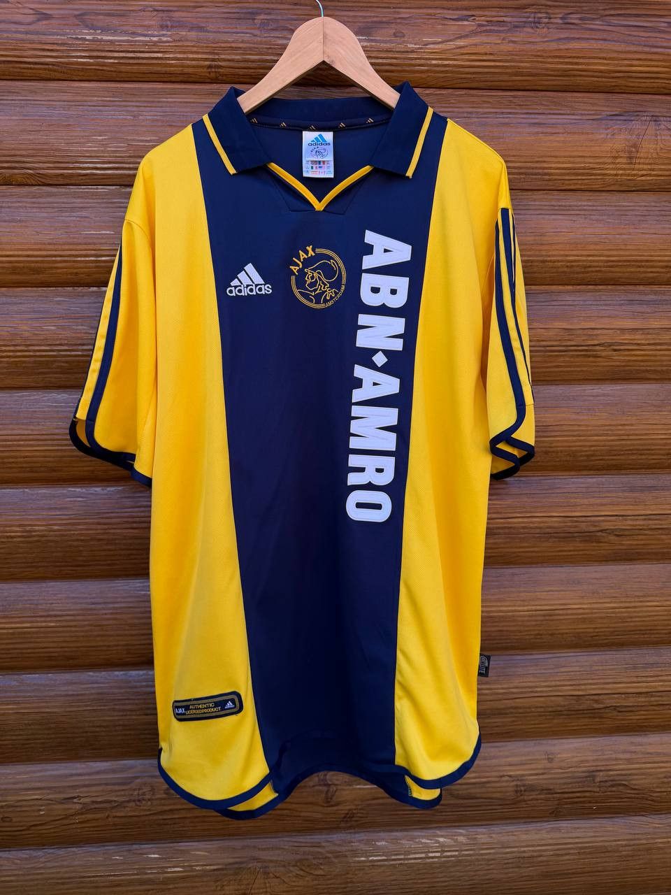 Adidas Ajax Amsterdam Away football shirt 2000 Soccer Adidas Jersey Size US XXL / EU 58 / 5 - 1 Thumbnail