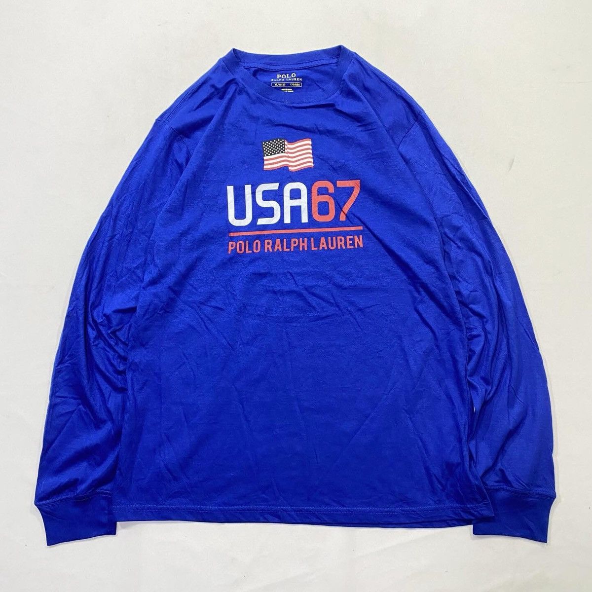 Polo Ralph Lauren Polo RL USA67 Long Sleeve Size US XL / EU 56 / 4 - 1 Thumbnail
