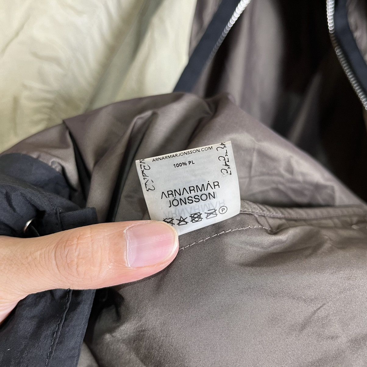 Arnar Mar Jonsson ARNAR MĀR JŌNSSON AW21 COMPOSITION V-NECK HOODED JACKET Size US S / EU 44-46 / 1 - 15 Thumbnail