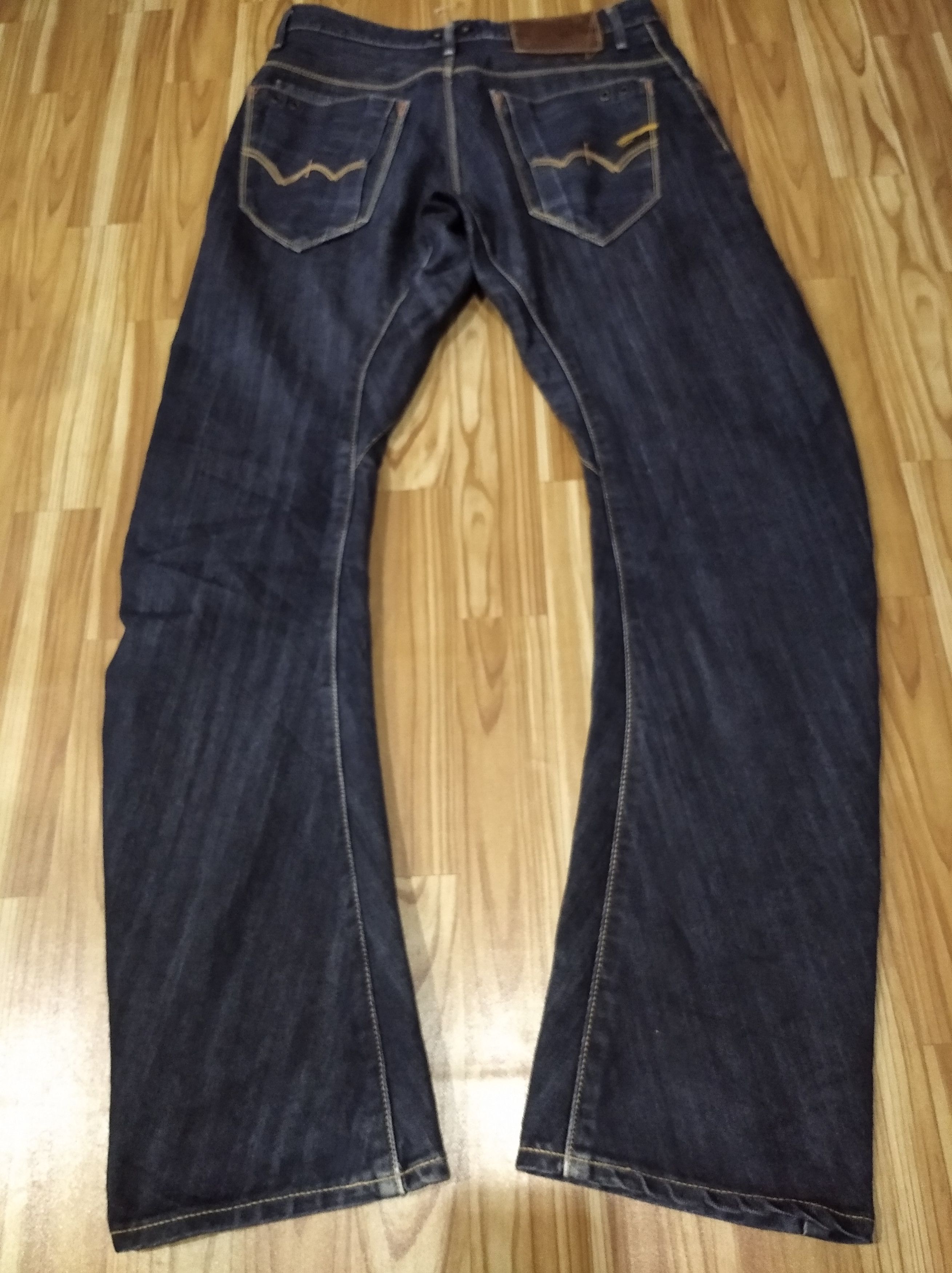 Edwin × If Six Was Nine × Japanese Brand Vintage Edwin E Function Engineered Curve Leg Mud Jeans Size US 30 / EU 46 - 1 Thumbnail