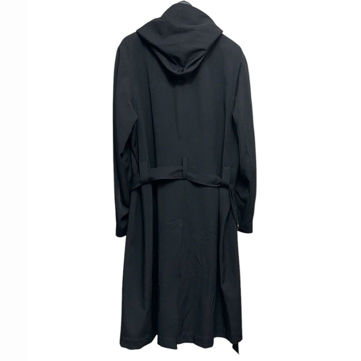 REGULATION Yohji Yamamoto Wool gabardine hooded coat