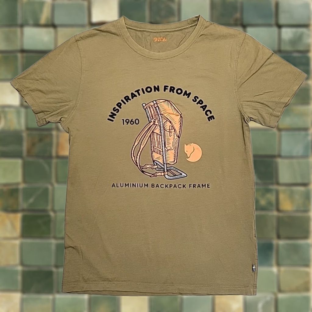 Vintage Fjallraven Shirt Mens Small Green Gorpcore - Backpacking Tee Size US S / EU 44-46 / 1 - 1 Thumbnail