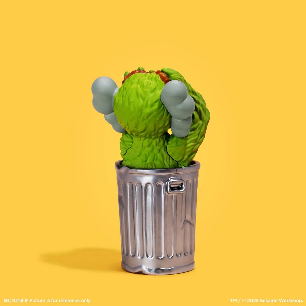 Kaws KAWS x Sesame Street Full Set Elmo Bert Ernie Oscar Big Bird Size ONE SIZE - 23 Thumbnail