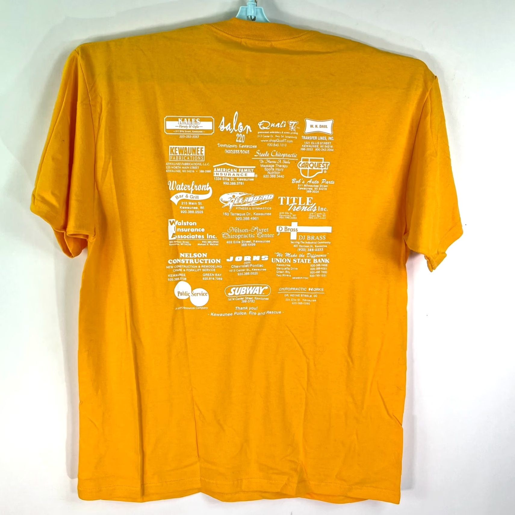 Gildan Gildan Polar Bear Club 2007 Graphic Tee Adult Large Yellow Short Sleeve Mens Size US L / EU 52-54 / 3 - 7 Thumbnail