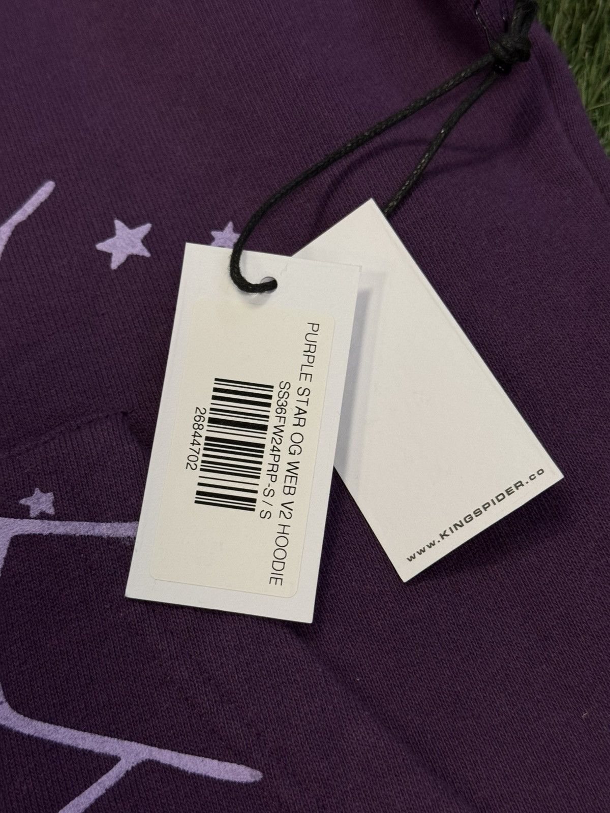 Sp5der Sp5der Worldwide Purple Hoodie Size Small (NEW) Size US S / EU 44-46 / 1 - 6 Thumbnail