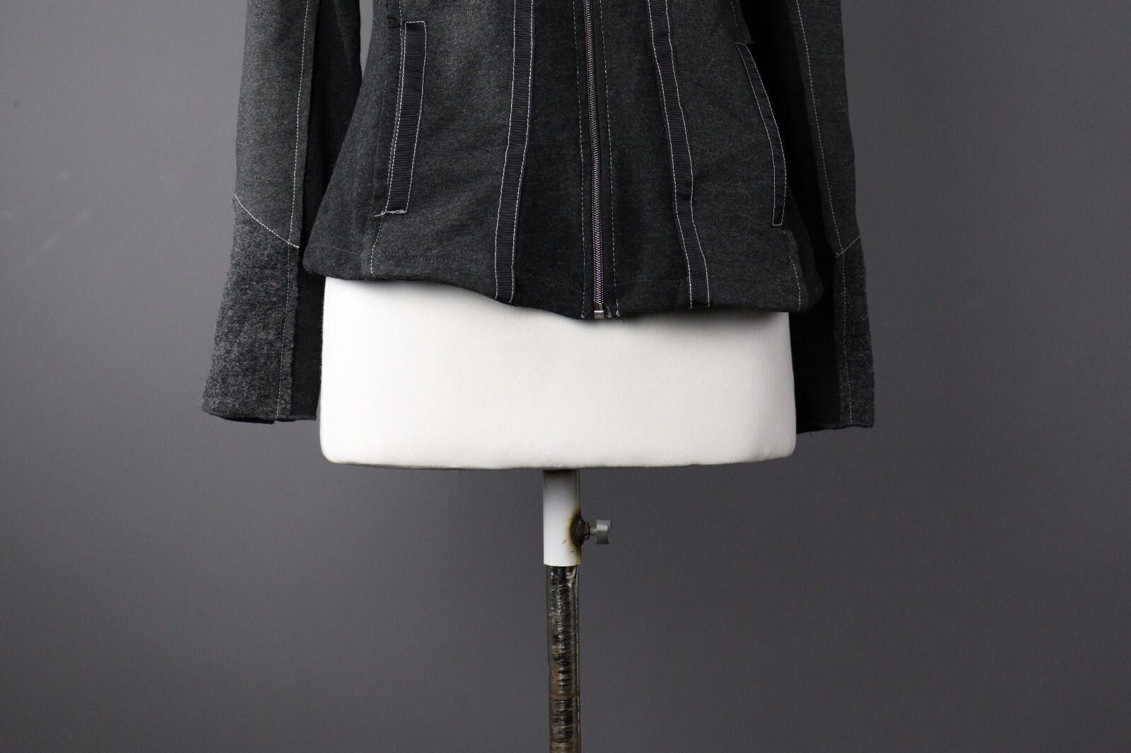 Designer Ladies Tredy Wool Designer Casual Duffle Coat Jacket Size 36 Size M / US 6-8 / IT 42-44 - 3 Thumbnail