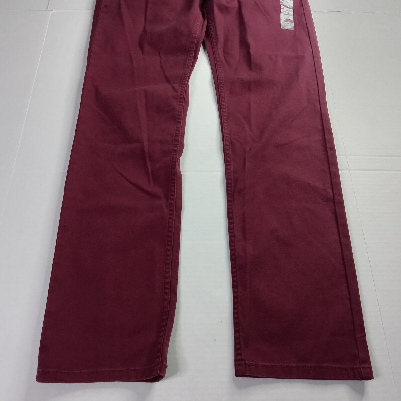 Levi's Levi's 514 Jeans Men's 32x34 Maroon Straight Leg Regular Fit Size US 32 / EU 48 - 3 Thumbnail