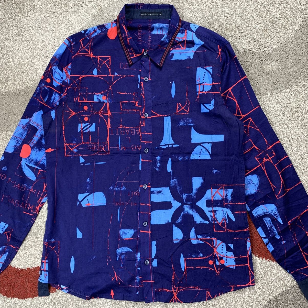 Marithe + Francois Girbaud MARITHE FRANCOIS GIRBAUD LONG SLEEVE SHIRT BUTTON UP Size US L / EU 52-54 / 3 - 3 Thumbnail