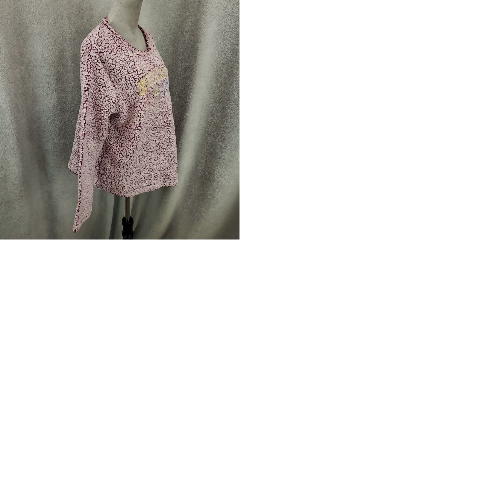 Vintage Wizarding Harry Potter Hogwart Sweater Womens XL Thick Pile Sherpa Sleepwear Size XL / US 12-14 / IT 48-50 - 9 Thumbnail