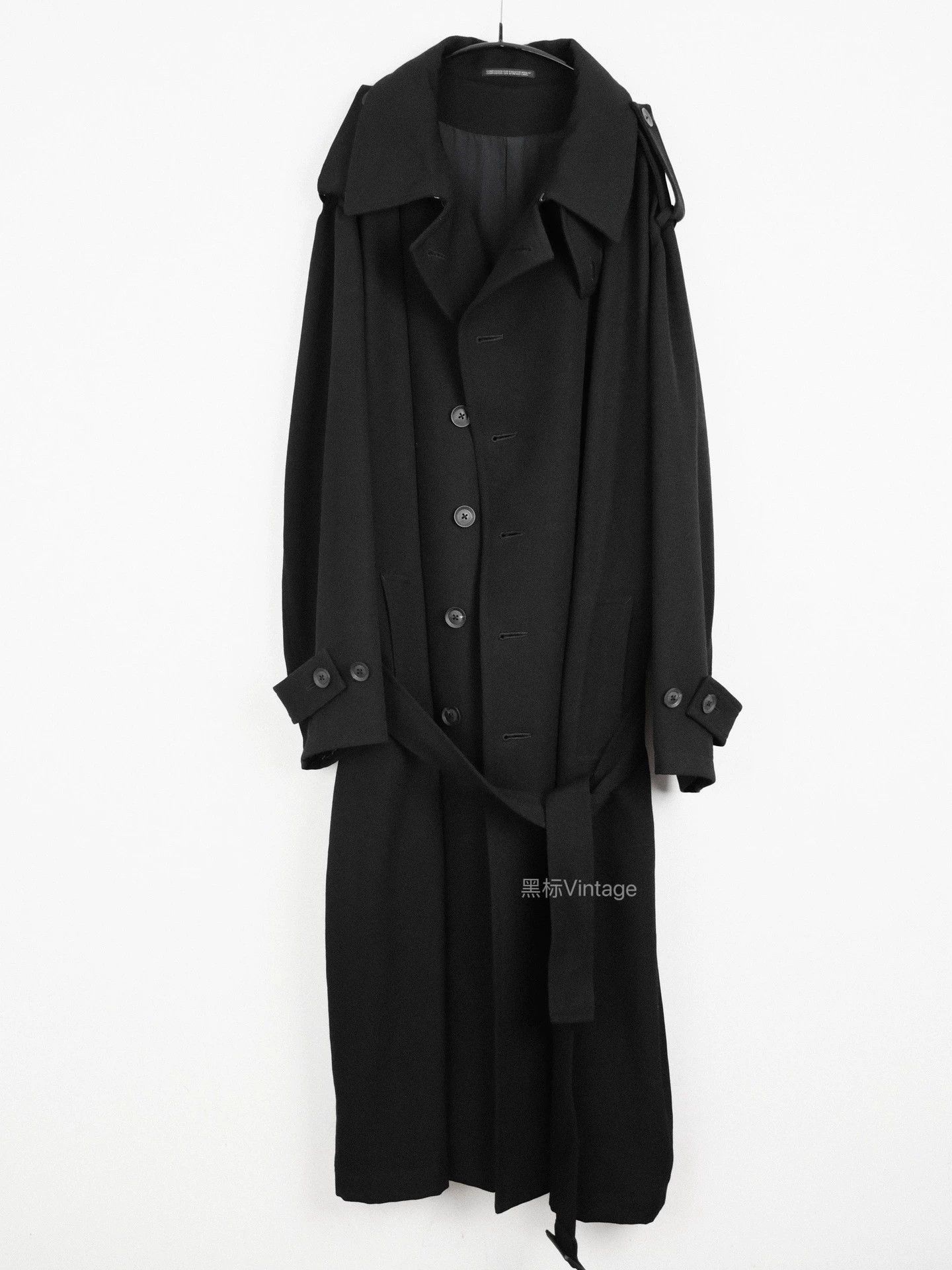 Yohji Yamamoto Yohji Yamamoto 25AW Vintage Army Tie-Waist Trench Coat Size US S / EU 44-46 / 1 - 2 Thumbnail