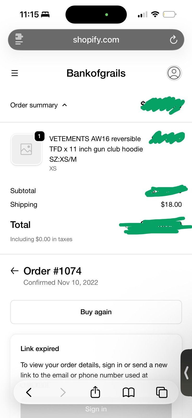 Vetements Vetements TFD/Gun Club Reversible Bomber Total Darkness Size US XS / EU 42 / 0 - 15 Thumbnail