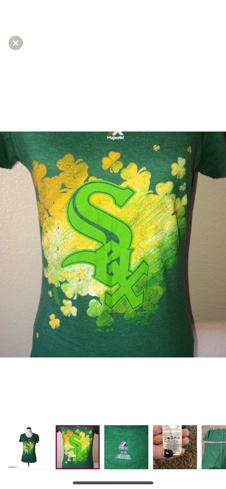 Majestic Majestic small Irish Chicago white Sox tee Size S / US 4 / IT 40 - 3 Thumbnail
