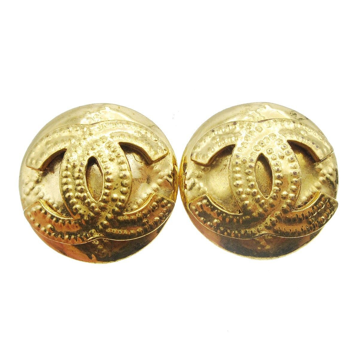 Chanel Chanel CC Button Clip-On Metal Size ONE SIZE - 1 Thumbnail