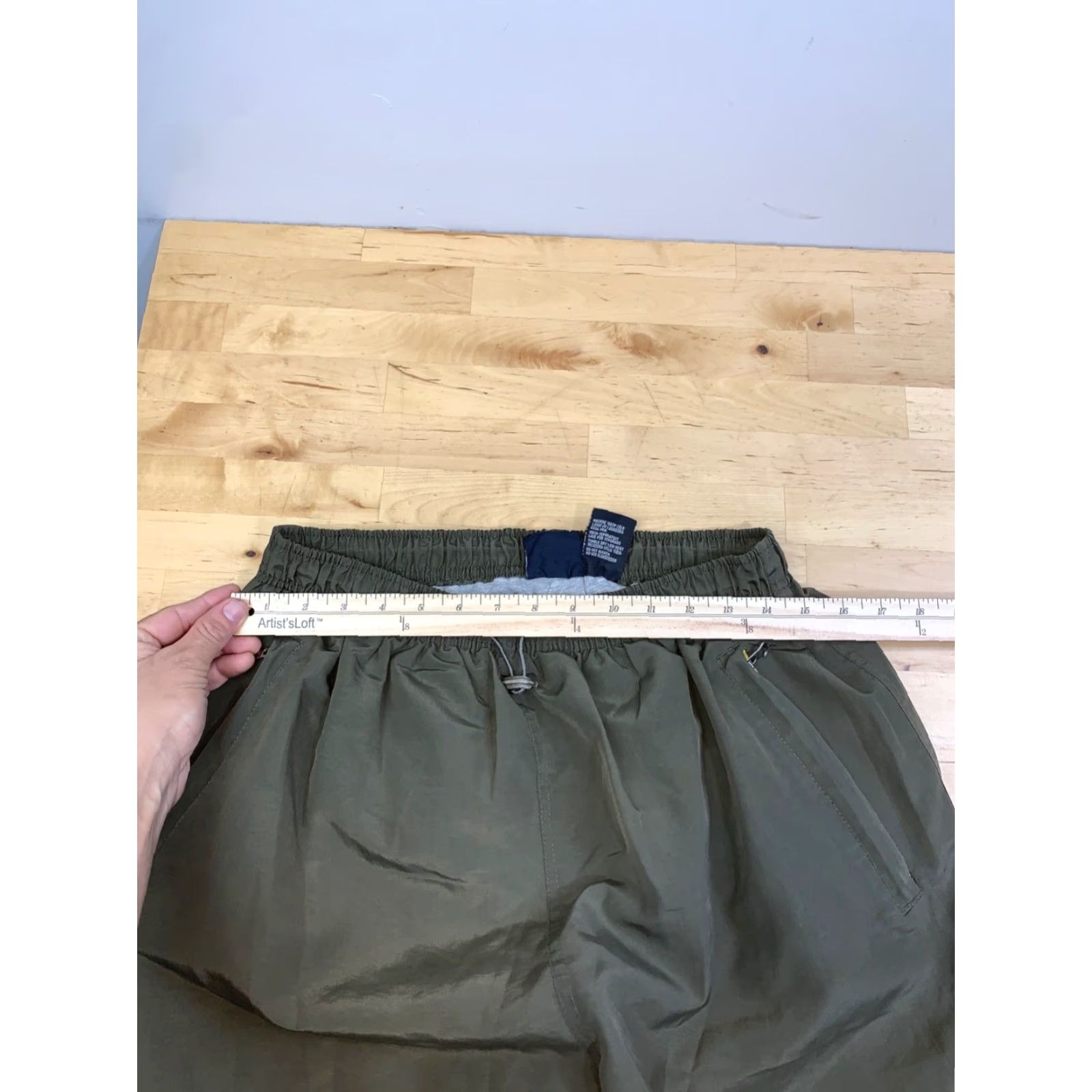 Vintage VINTAGE Voit Track Pants Men L Green Nylon Convertible Lined 90s 12778 Size US 33 - 5 Thumbnail