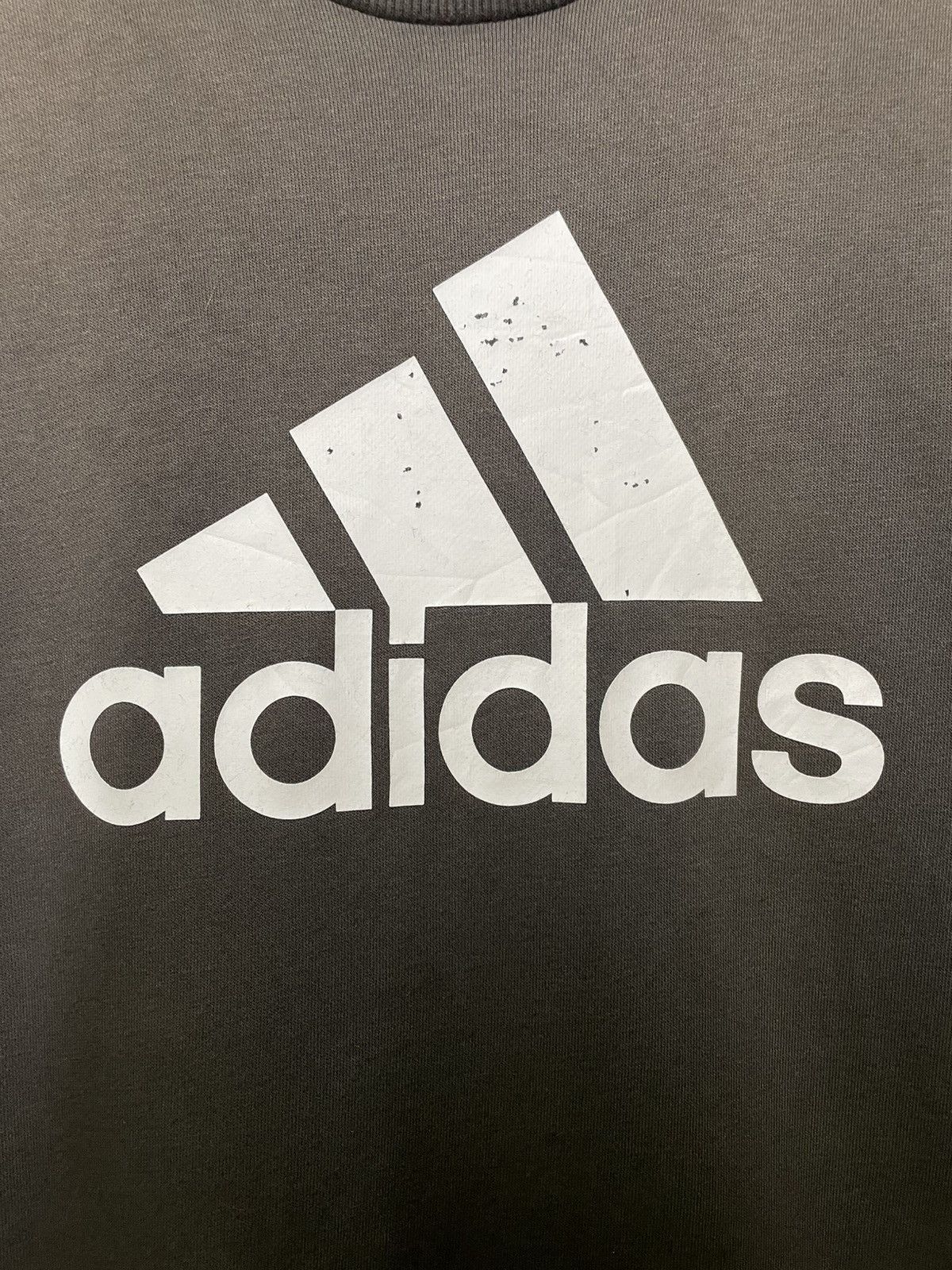 Adidas Adidas big logo print crewneck sweatshirt Size US M / EU 48-50 / 2 - 5 Thumbnail