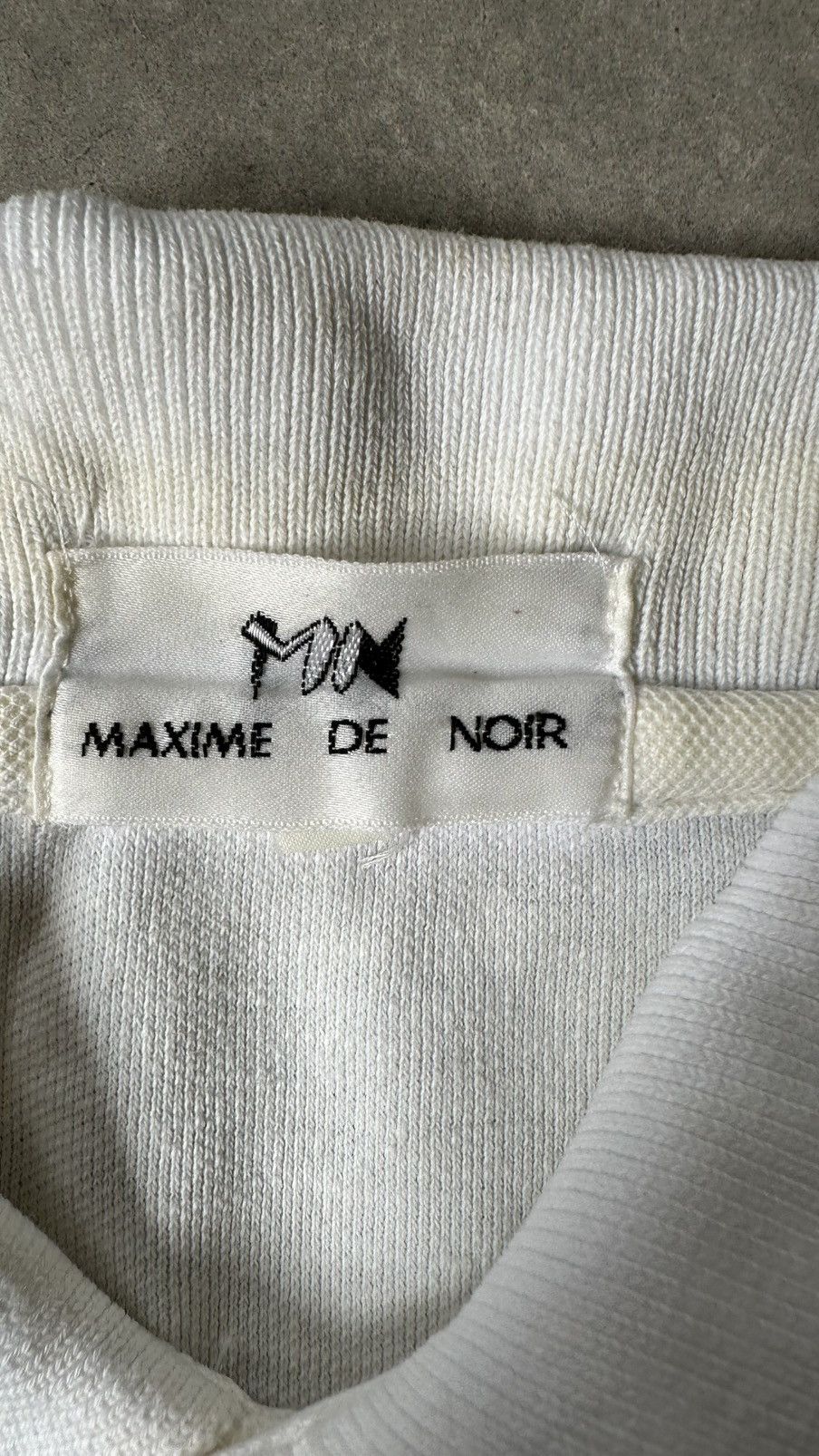 Japanese Brand VINTAGE MAXIME DE NOIR POLO LONG SLEEVE Size US M / EU 48-50 / 2 - 6 Thumbnail