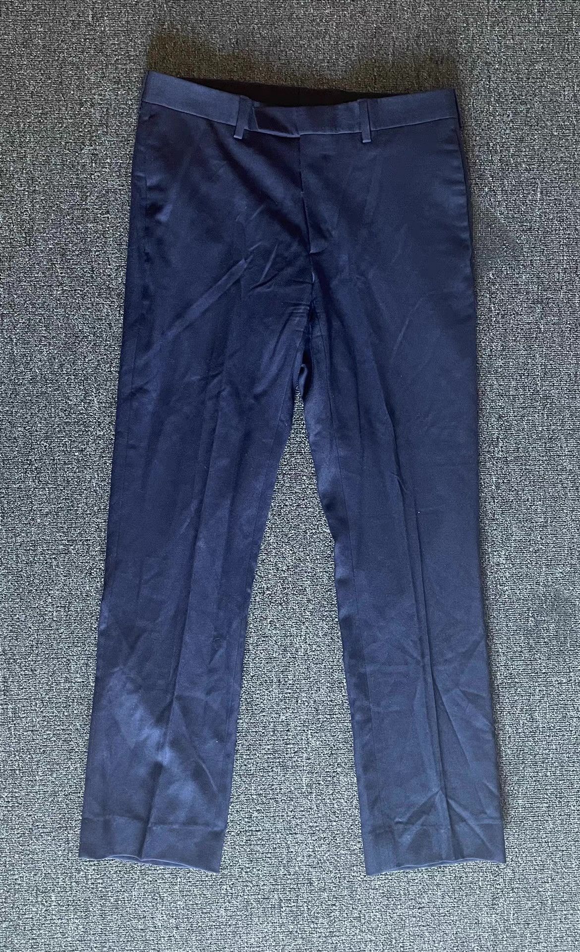 Dior Dior blue wool trousers Q4 Size US 30 / EU 46 - 1 Thumbnail