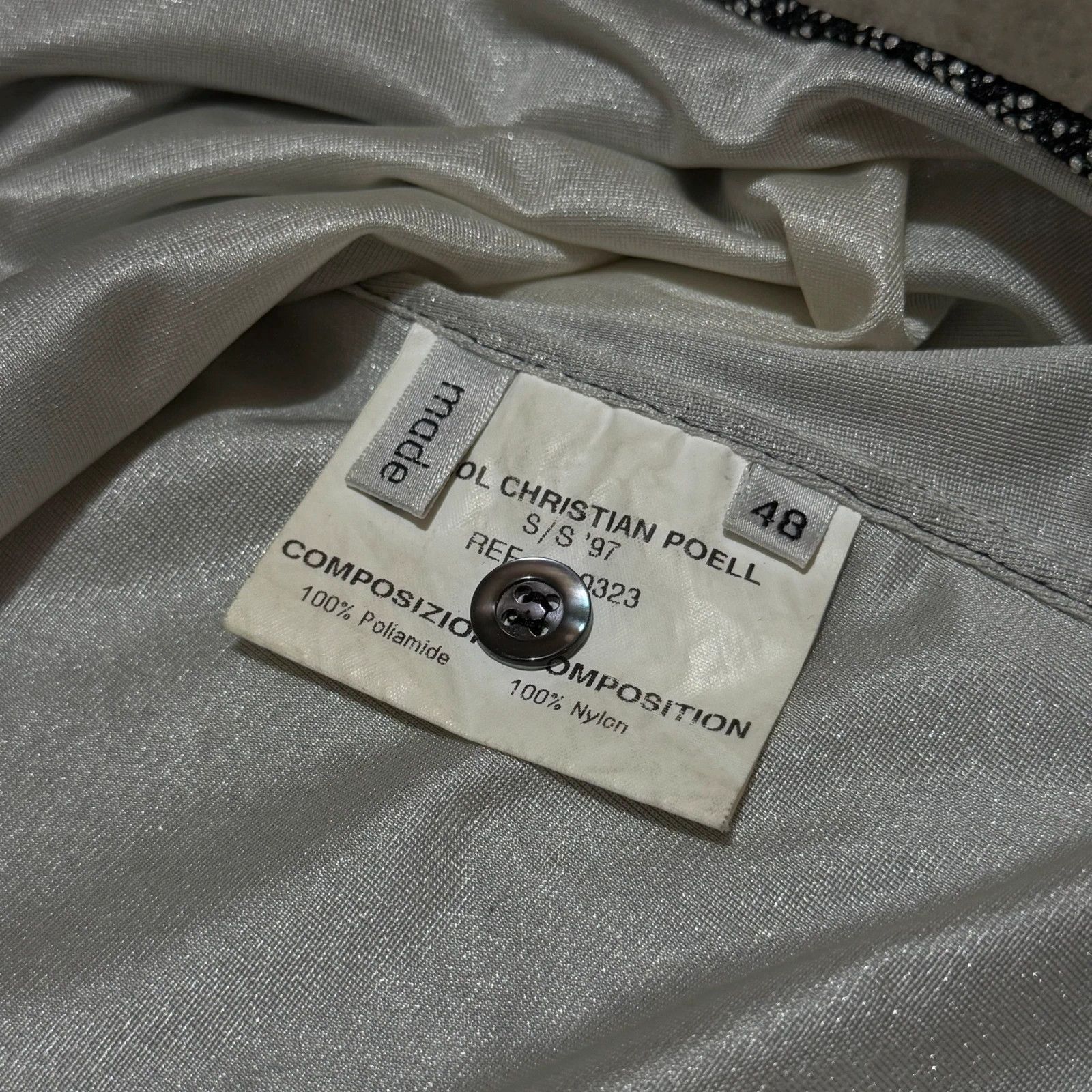 Carol Christian Poell S/S 1997 Carol Christian Poell double layered shirt nylon Size US M / EU 48-50 / 2 - 8 Thumbnail
