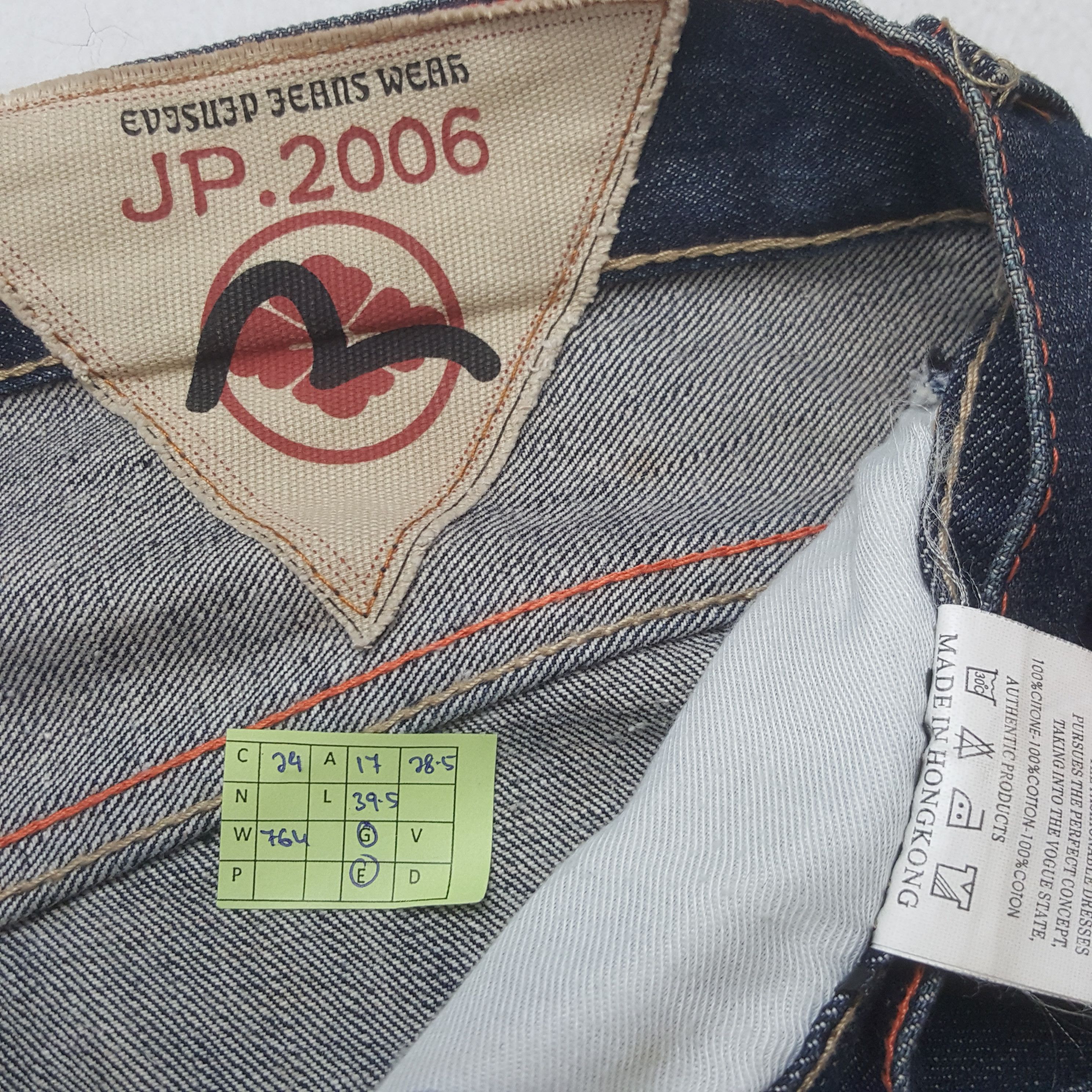 Evisu Vintage Evisu JP 2006 Daicock Custom Denim Jeans RR29 Size US 34 / EU 50 - 8 Thumbnail
