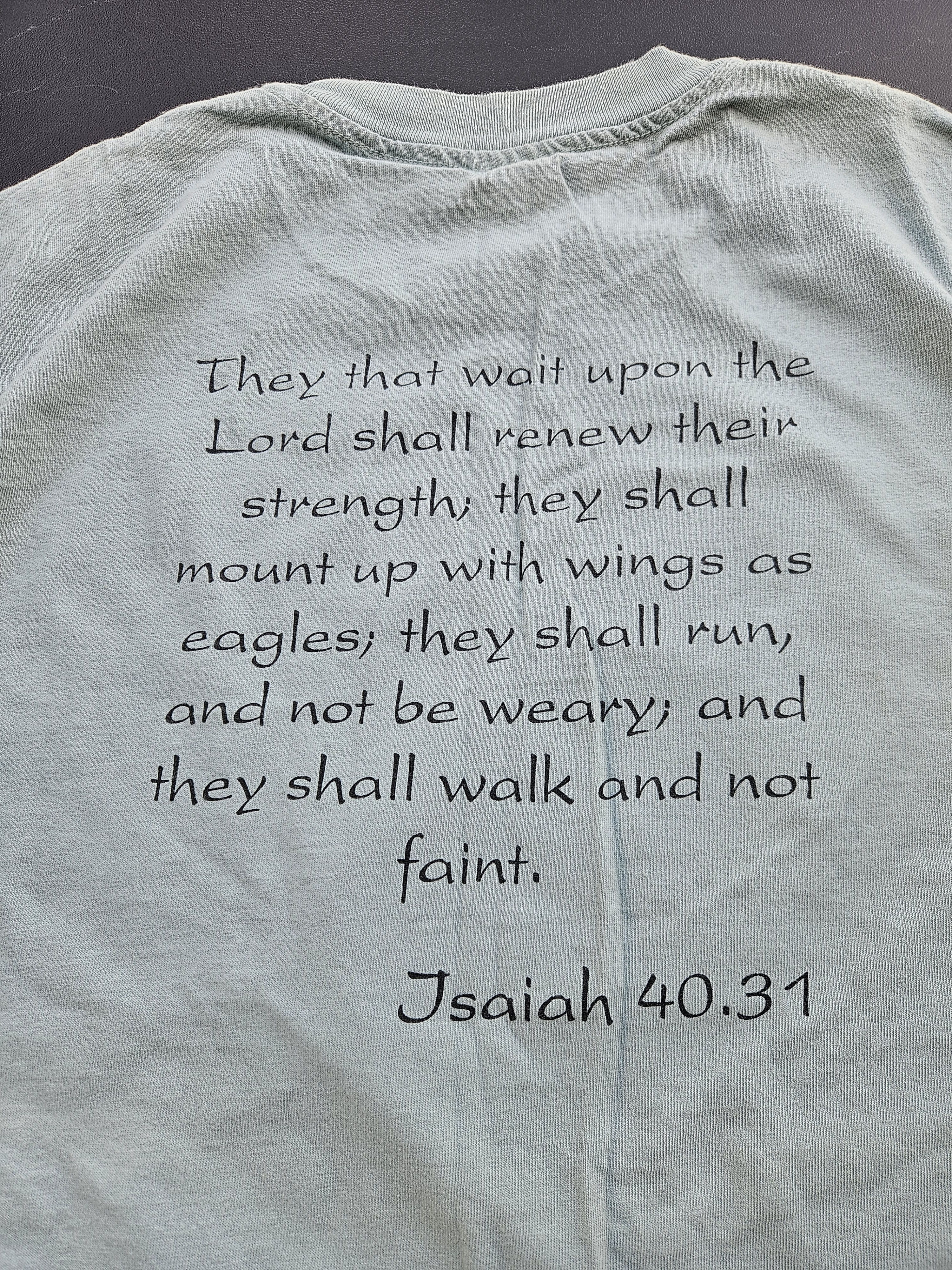 Other Wise Dyes Vintage Eagle & Jsaiah 40.31 Anvil Tee Size US XL / EU 56 / 4 - 4 Thumbnail