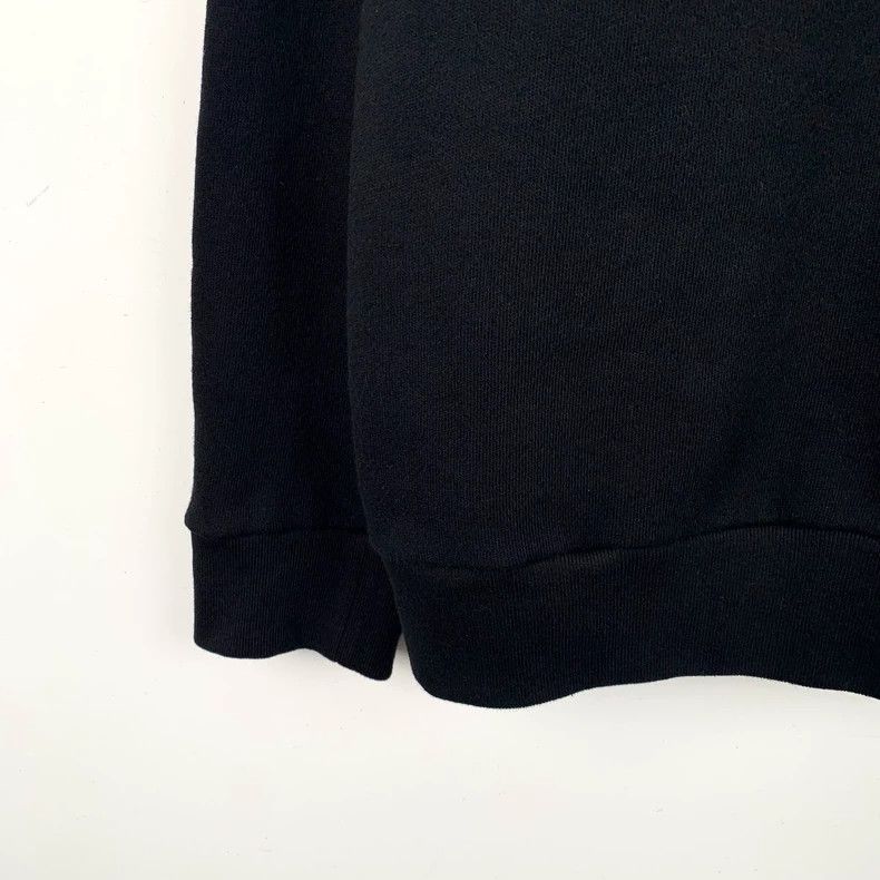 Gucci Gucci Black logo printed cotton round-neck long-sleeved swe Size US M / EU 48-50 / 2 - 5 Thumbnail