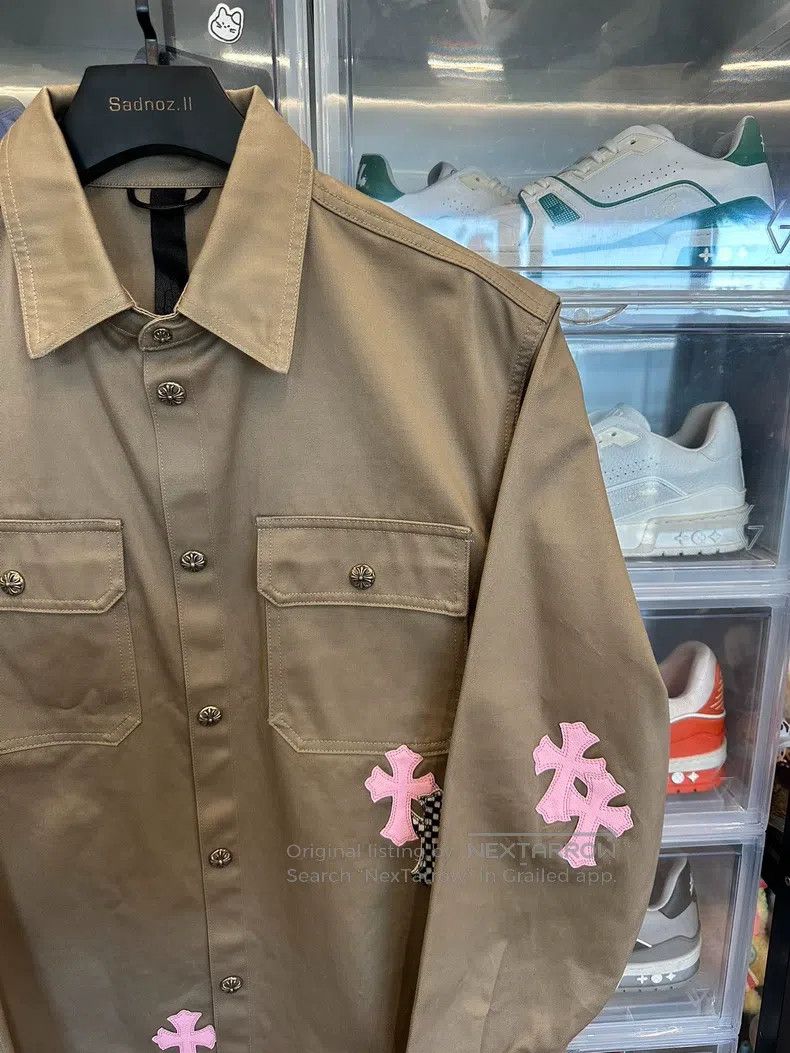 Chrome Hearts CHROME HEARTS Size XL Cherry blossom pink horse hair checke Size US XL / EU 56 / 4 - 2 Thumbnail