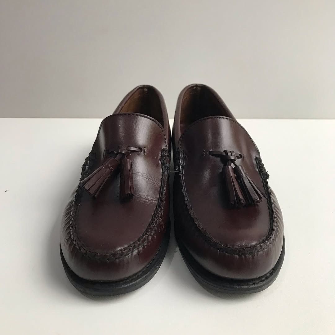 G.H. Bass & Co. Vintage G.H bass weejuns larkin penny loafers adrian Tassel Size US 6.5 / EU 39-40 - 10 Thumbnail