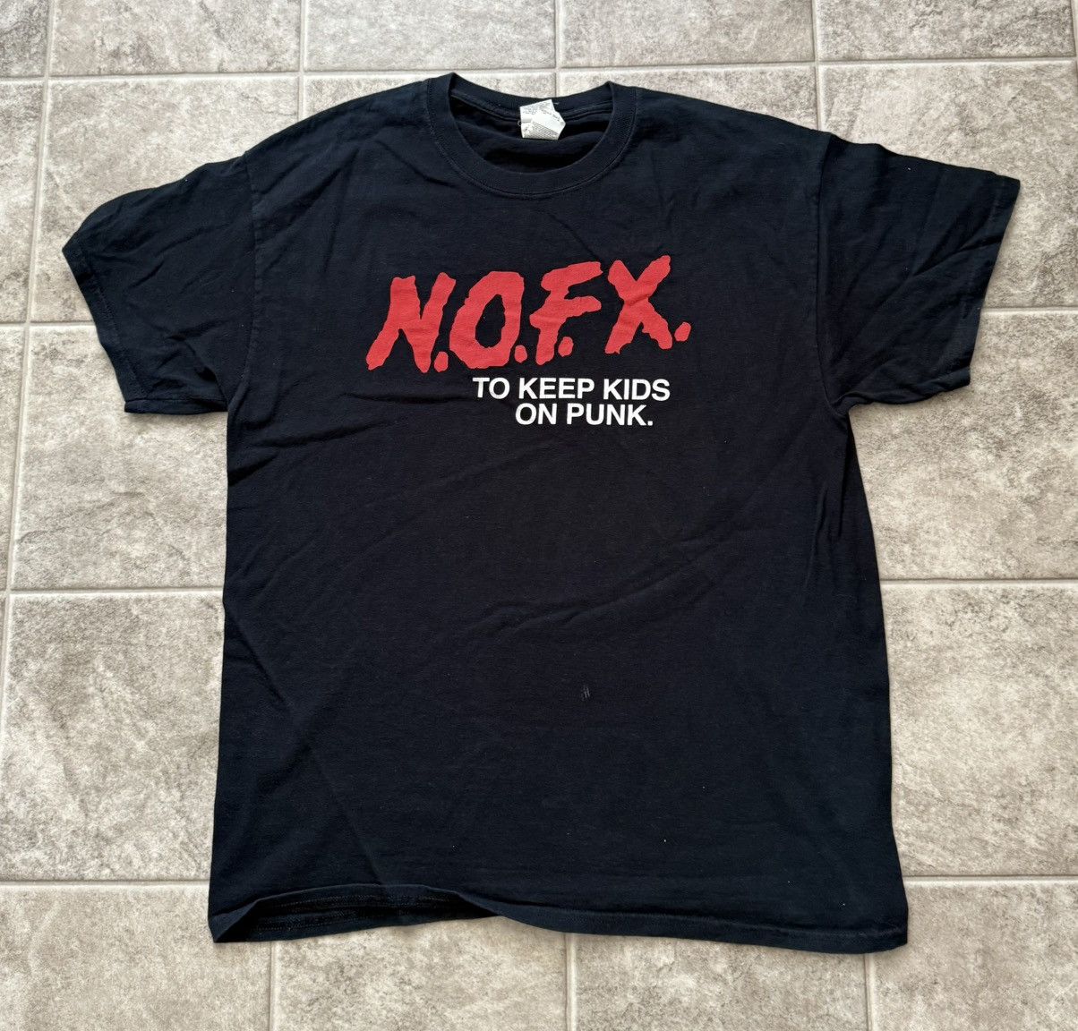 No F.X. ‘Keep Kids on Punk’ T-Shirt