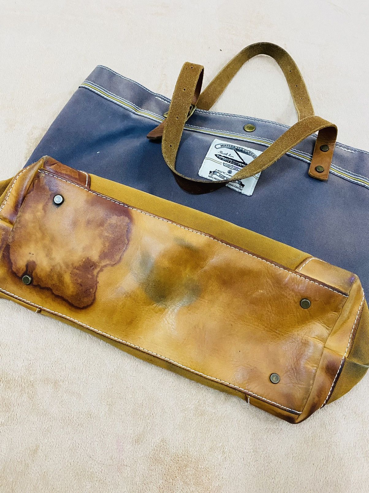 Japanese Brand × MasterPiece Masterpiece Tote Bag Size ONE SIZE - 12 Thumbnail