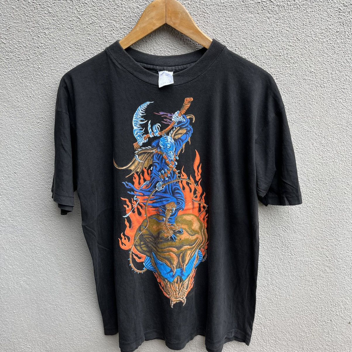Band Tees Vintage rare 90s MEGADETH band tee metal Size US L / EU 52-54 / 3 - 2 Thumbnail