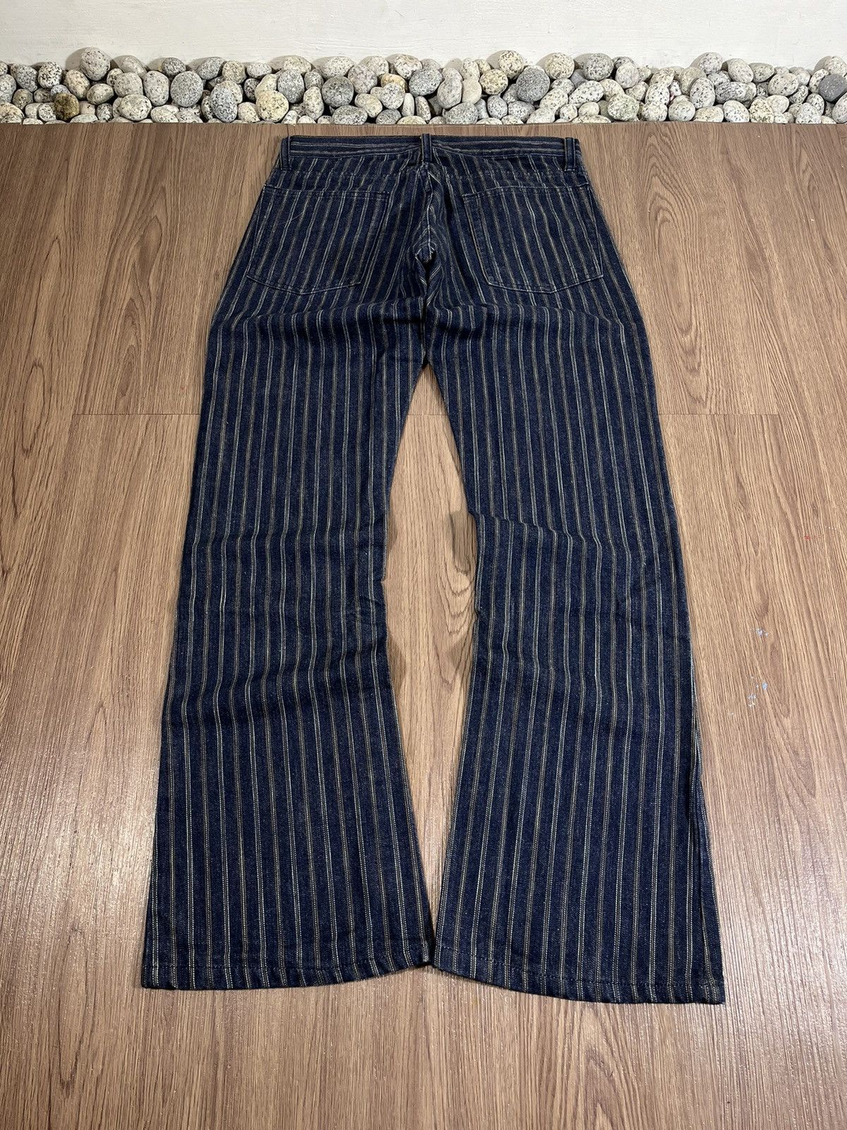 If Six Was Nine Edge Rupert Hickory Flare Denim Size US 30 / EU 46 - 6 Thumbnail