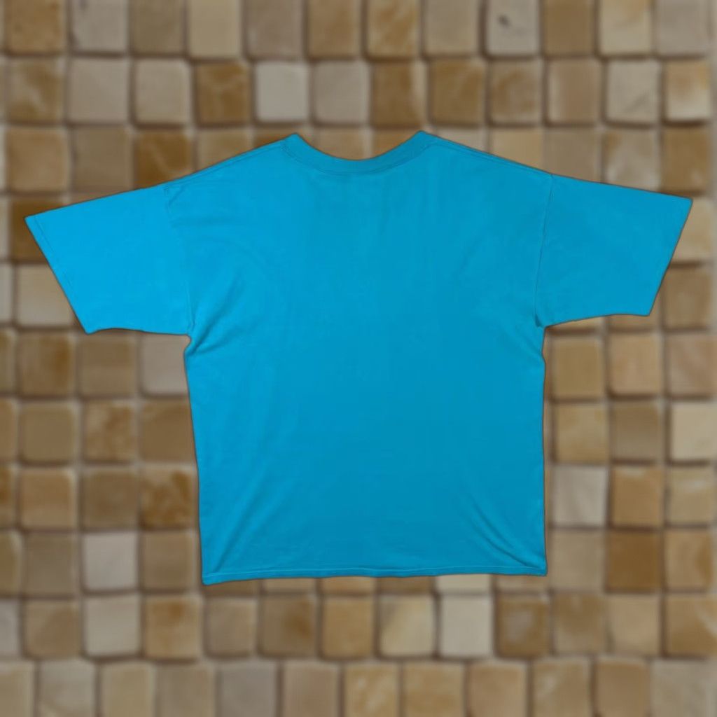 Vintage Vintage Tropicana The Island Of Las Vegas Embroidered Single Stitch T-Shirt XXL Desert Heat Men 2XL Turquoise Vintage 90s Mens Shirt Size US XXL / EU 58 / 5 - 1 Thumbnail