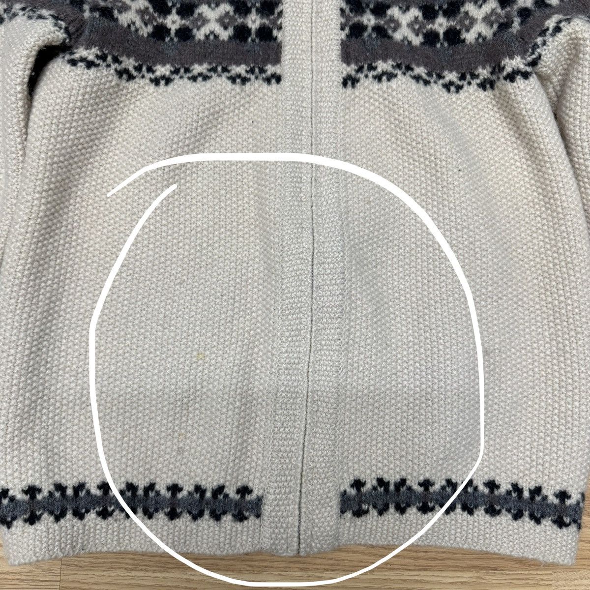 Other Vintage Maurices Shetland Wool Fair Isle Zip Sweater Size M / US 6-8 / IT 42-44 - 4 Thumbnail
