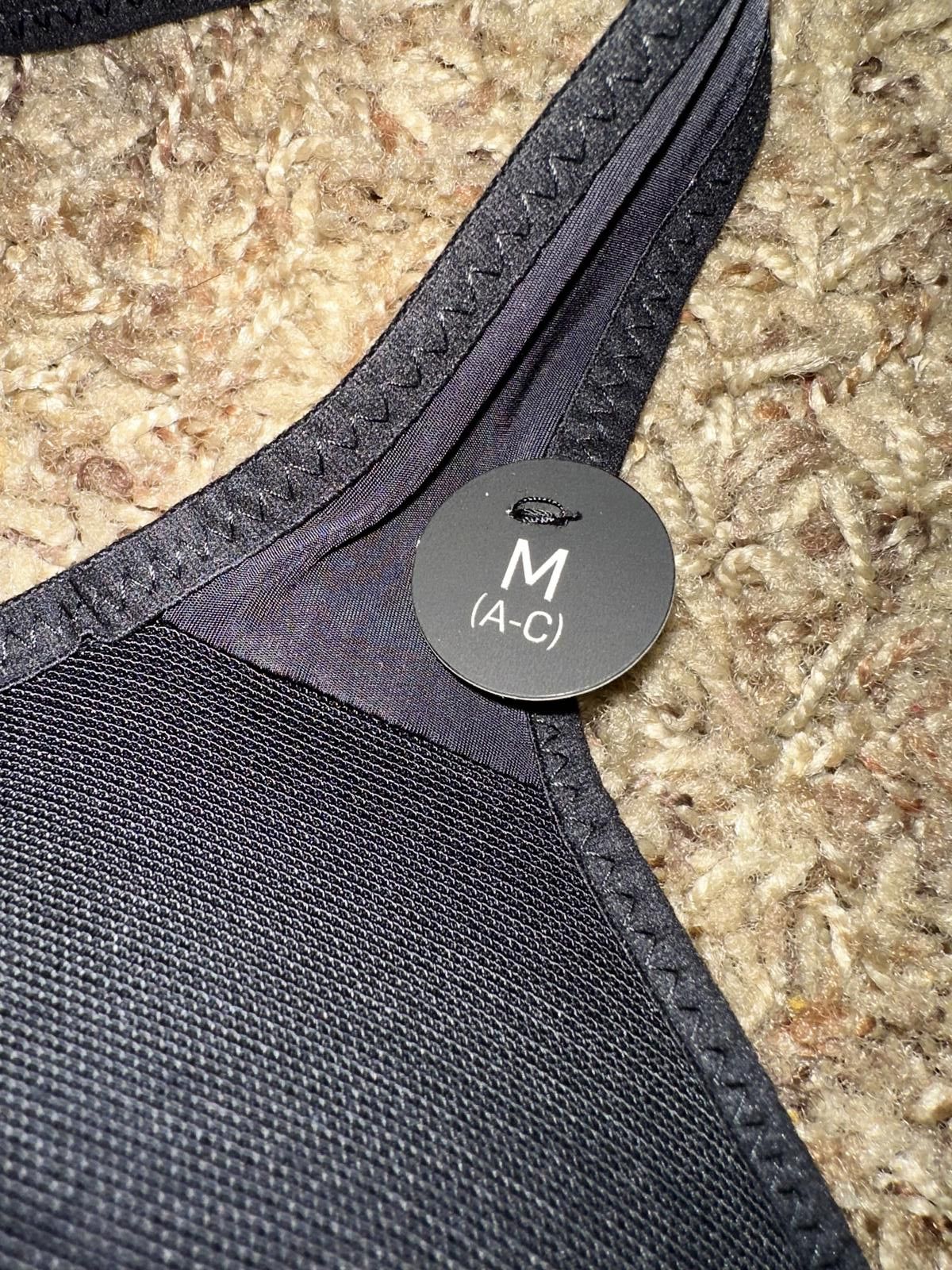 Nike Nike Sportswear Alpha Black/White Women's Sports Bra Size ONE SIZE - 2 Thumbnail