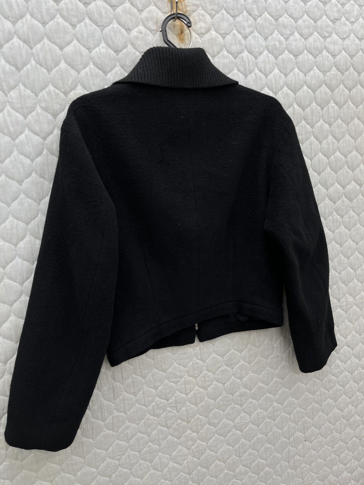 Yohji Yamamoto 🔥ARCHIVE🔥VINTAGE WORKSHOP YOHJI YAMAMOTO CROPPED WOOL JACKET Size M / US 6-8 / IT 42-44 - 6 Thumbnail