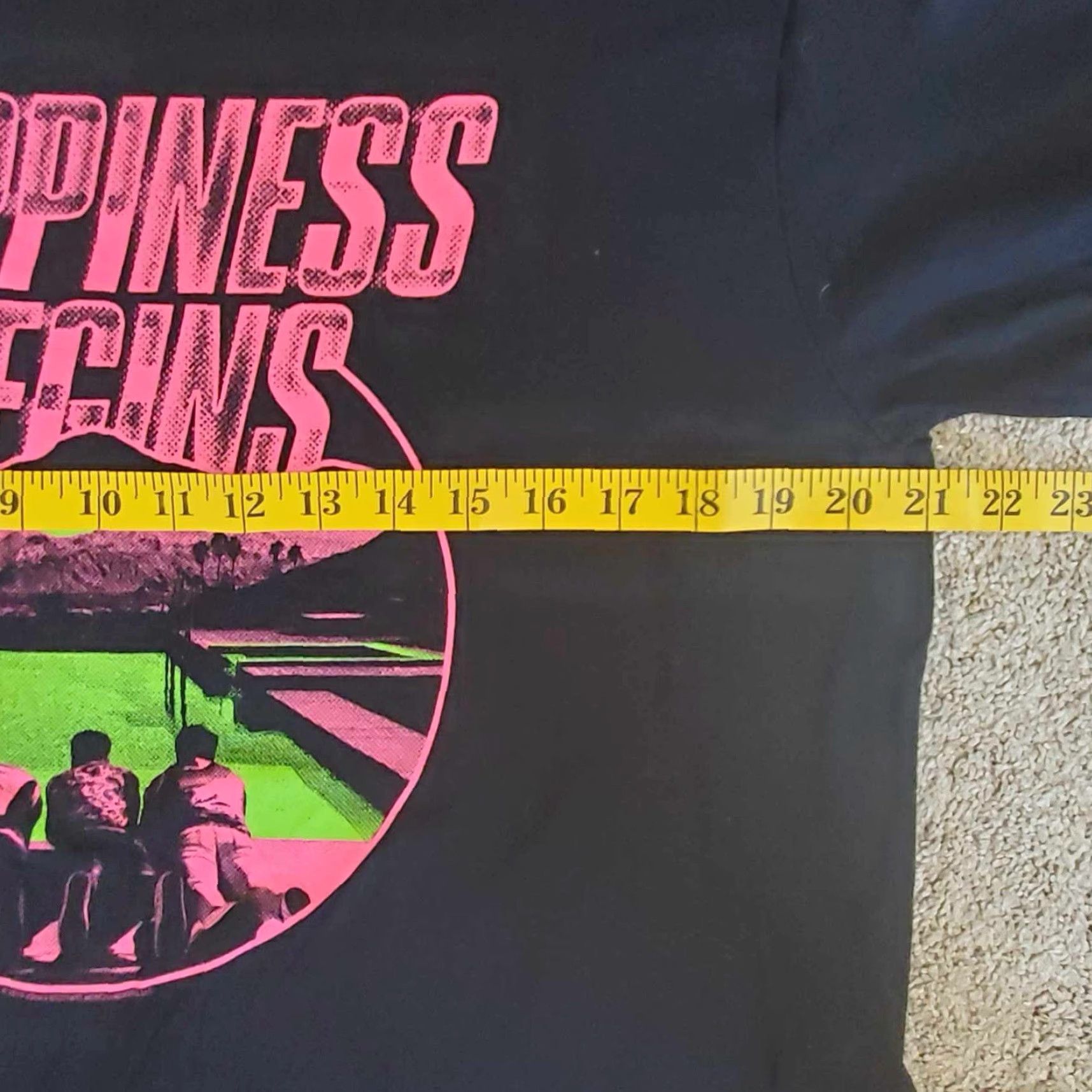 Vintage Jonas Brothers Happiness Begins Concert Shirt L Black Band Tee Mens Size US L / EU 52-54 / 3 - 5 Thumbnail