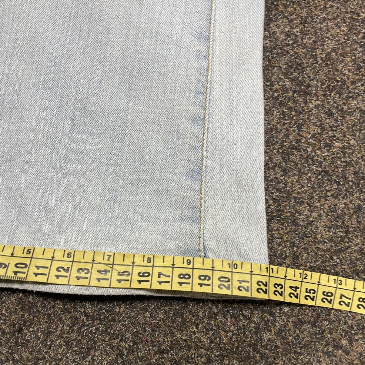Vintage Vintage Y2K Light Wash Flared Pants Skate Streetwear Slim 29 Size US 29 - 7 Thumbnail