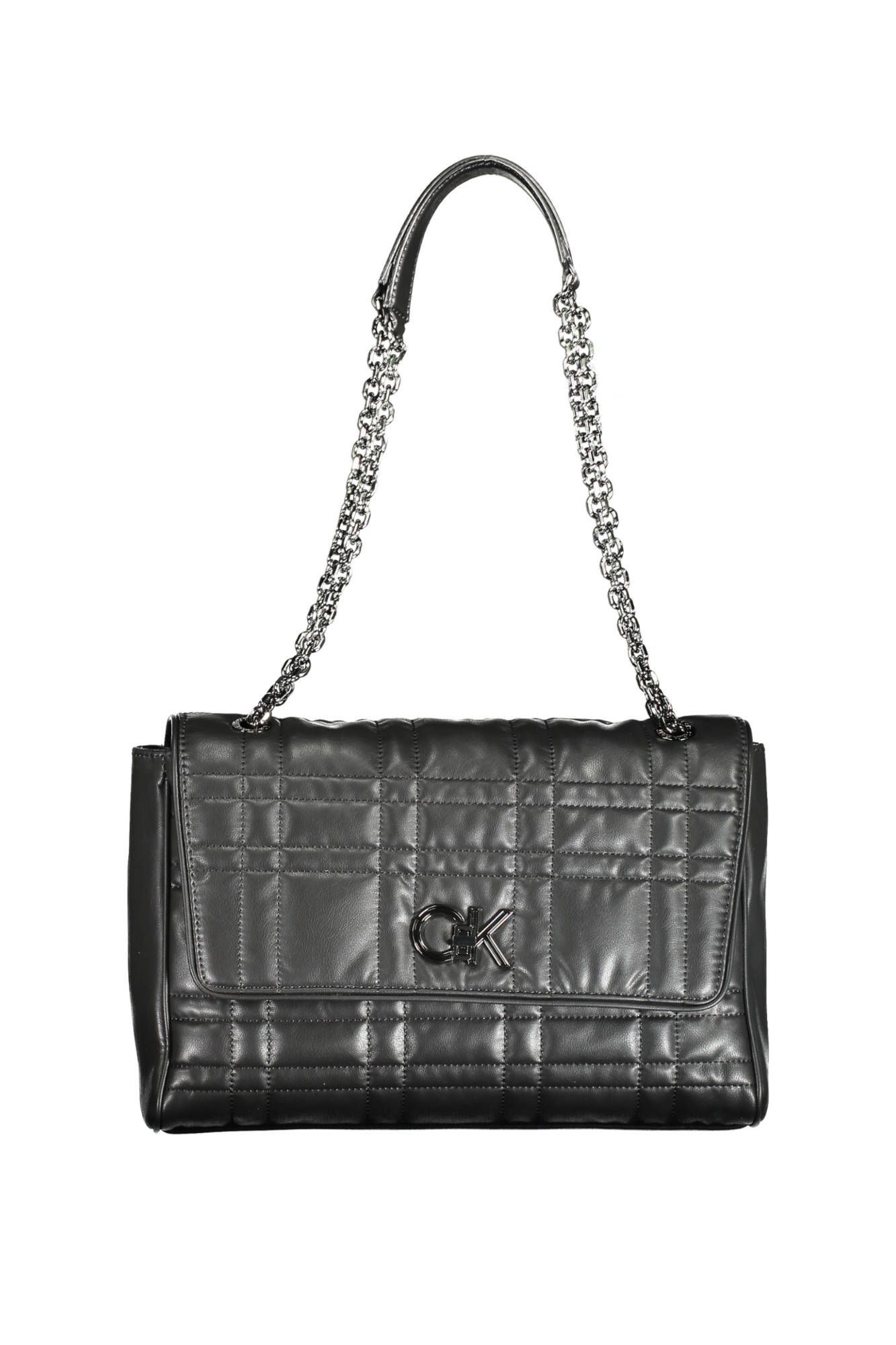 Calvin Klein Black Polyester Women Women's Handbag Size ONE SIZE - 1 Thumbnail