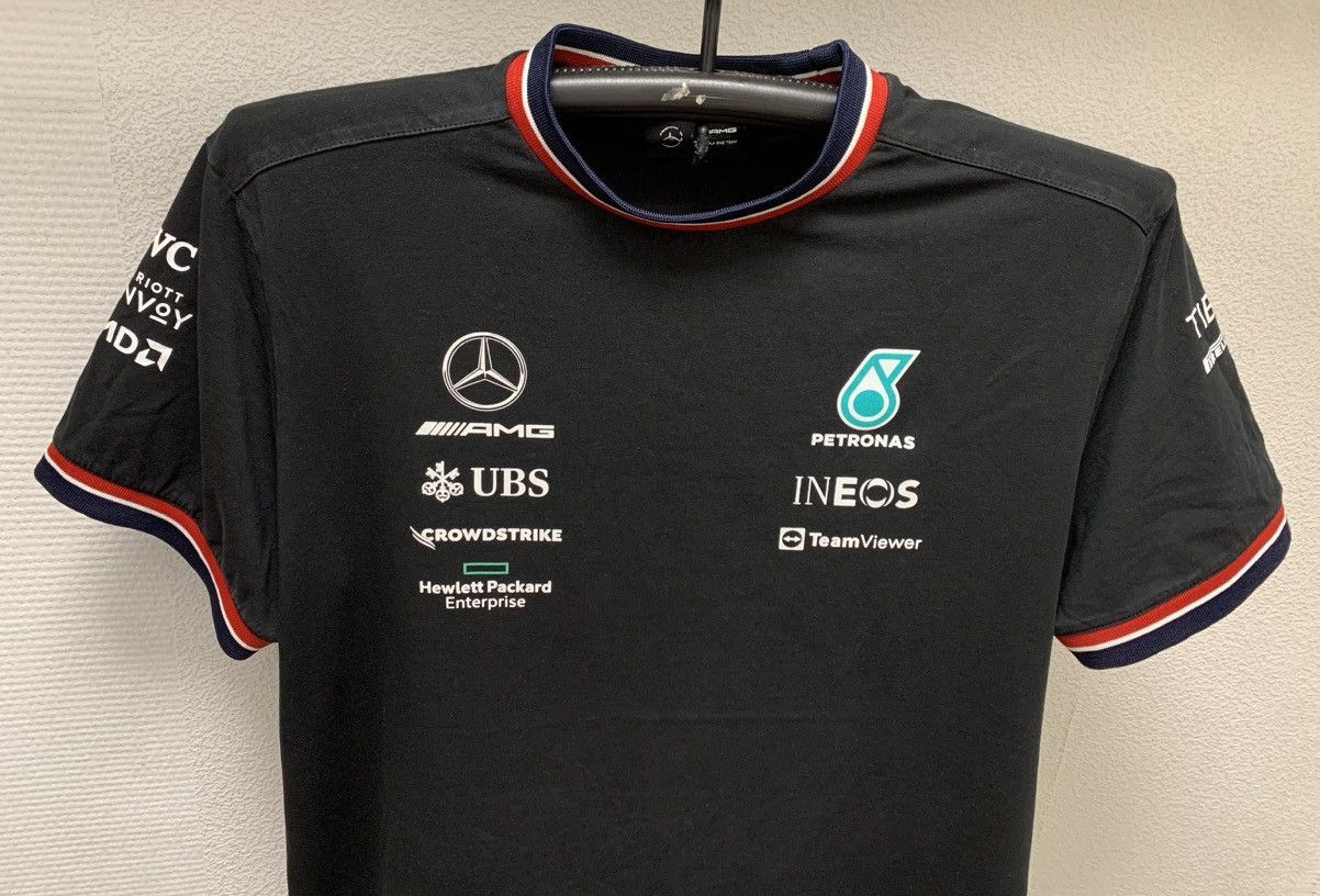 Formula 1 Mercedes Benz formula uno F1 racing Petronas 2Xl Xxl Size US XXL / EU 58 / 5 - 8 Thumbnail